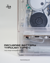 Load image into Gallery viewer, Limited Edition IT'S REAL Bluetooth Speaker + Casette Player Combo Transparant Edition