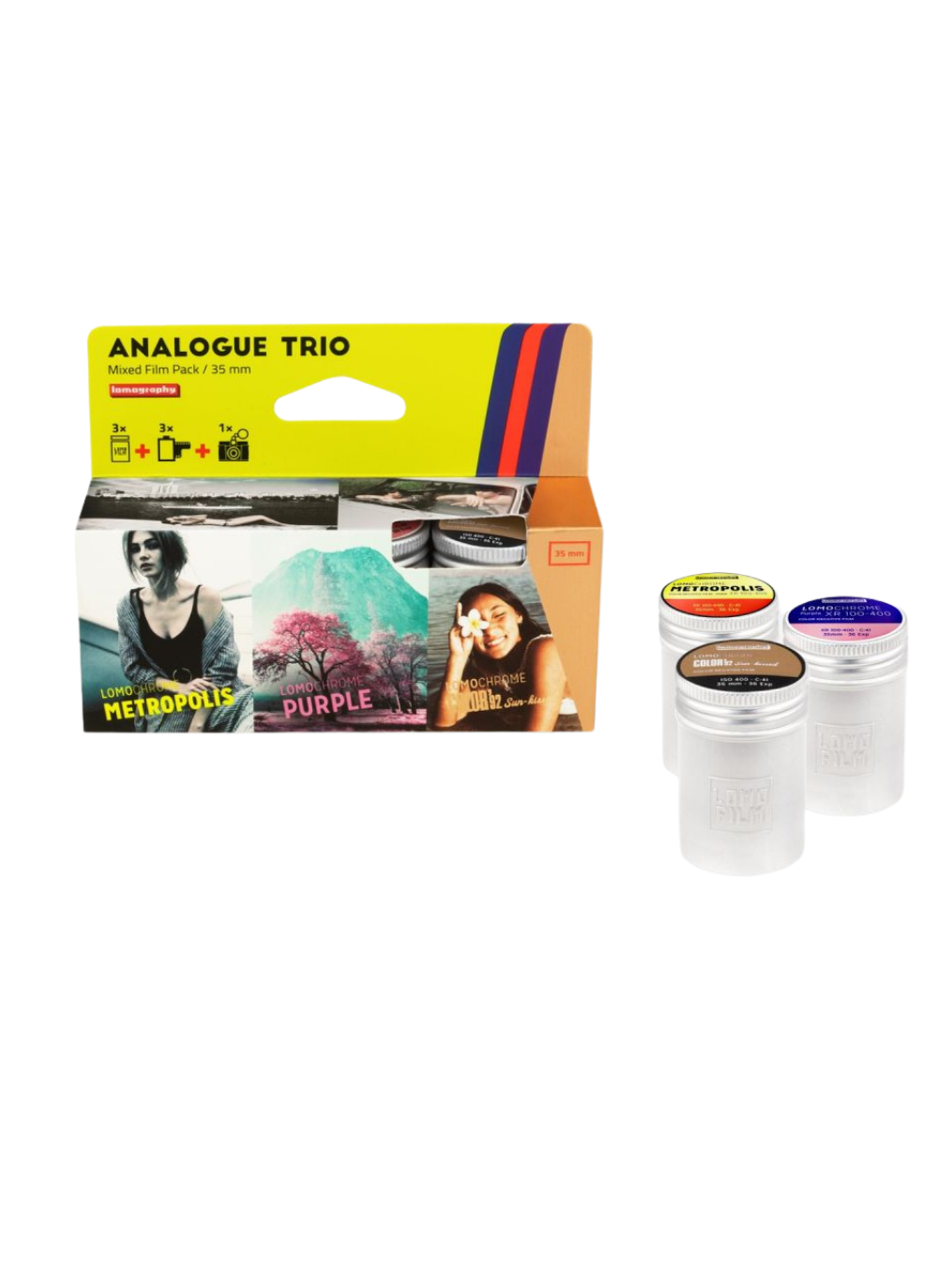 Analogue Trio Mixed Film Pack 35mm
