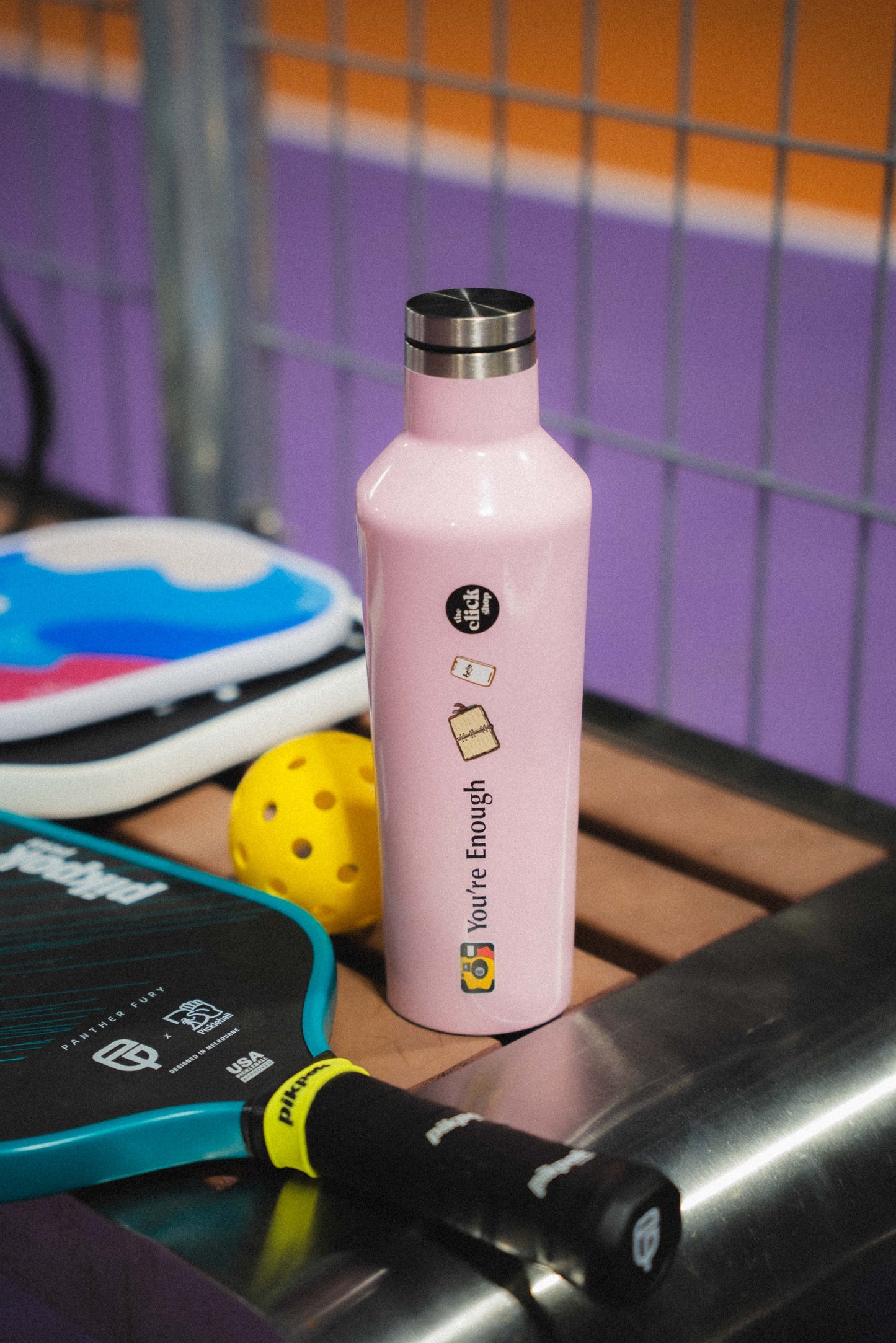 TCS x Corkcicle You're Enough Tumbler — detail