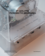Load image into Gallery viewer, Limited Edition IT'S REAL Bluetooth Speaker + Casette Player Combo Transparant Edition