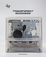 Load image into Gallery viewer, Limited Edition IT'S REAL Bluetooth Speaker + Casette Player Combo Transparant Edition