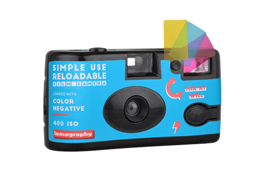Lomography Simple Use Color 400 — side view