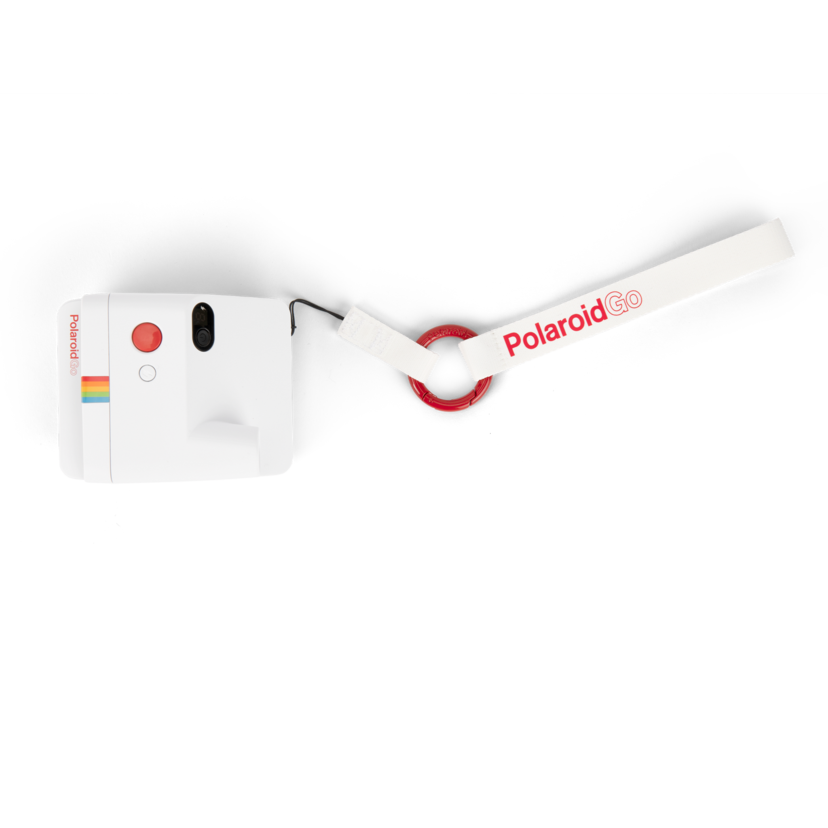 Polaroid Go Wrist Strap — on camera