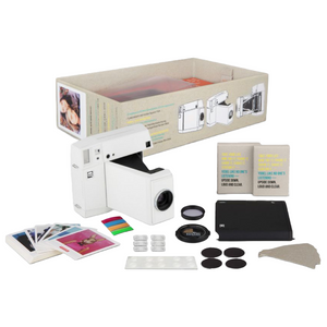 Lomo’Instant Square Glass Camera & Accessories - White Edition