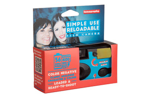 Lomography Simple Use Reusable Film Camera - Color Negative 400 (36 exposures)
