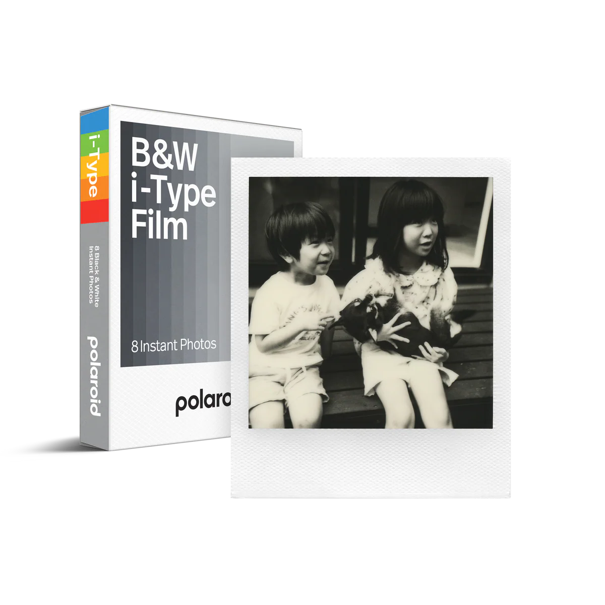 Polaroid i-Type B&W Film pack shot