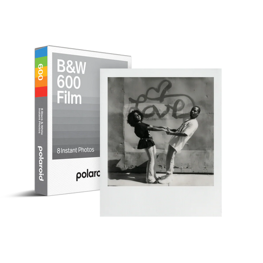 Polaroid 600 B&W Film pack shot