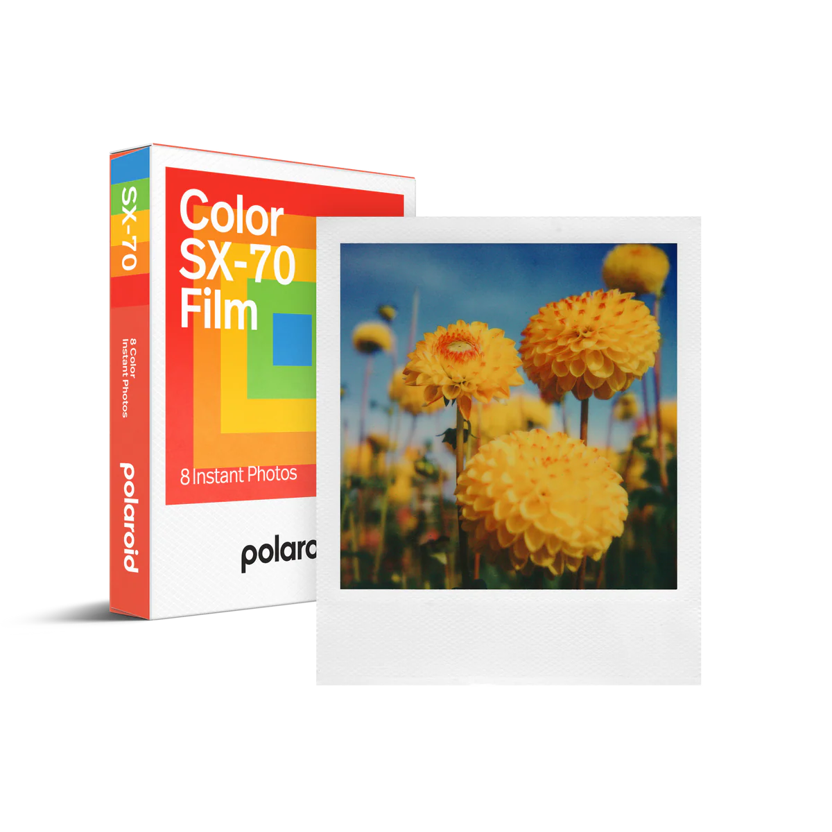 Polaroid SX-70 Color Film pack shot