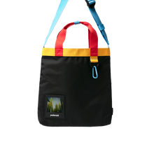 Load image into Gallery viewer, Polaroid Ripstop Tote Bag – Black