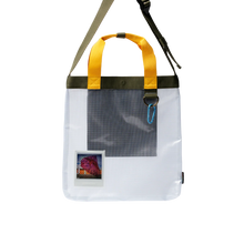 Load image into Gallery viewer, Polaroid Ripstop Tote Bag – Clear