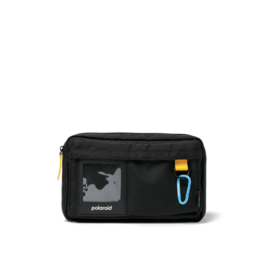 Polaroid Ripstop Crossbody Bag – Black