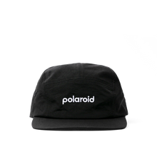 Load image into Gallery viewer, Polaroid 5-Panel Cap – Black