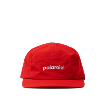 Load image into Gallery viewer, Polaroid 5-Panel Cap – Red