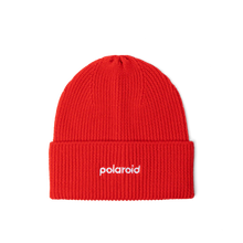 Load image into Gallery viewer, Polaroid Beanie – Red