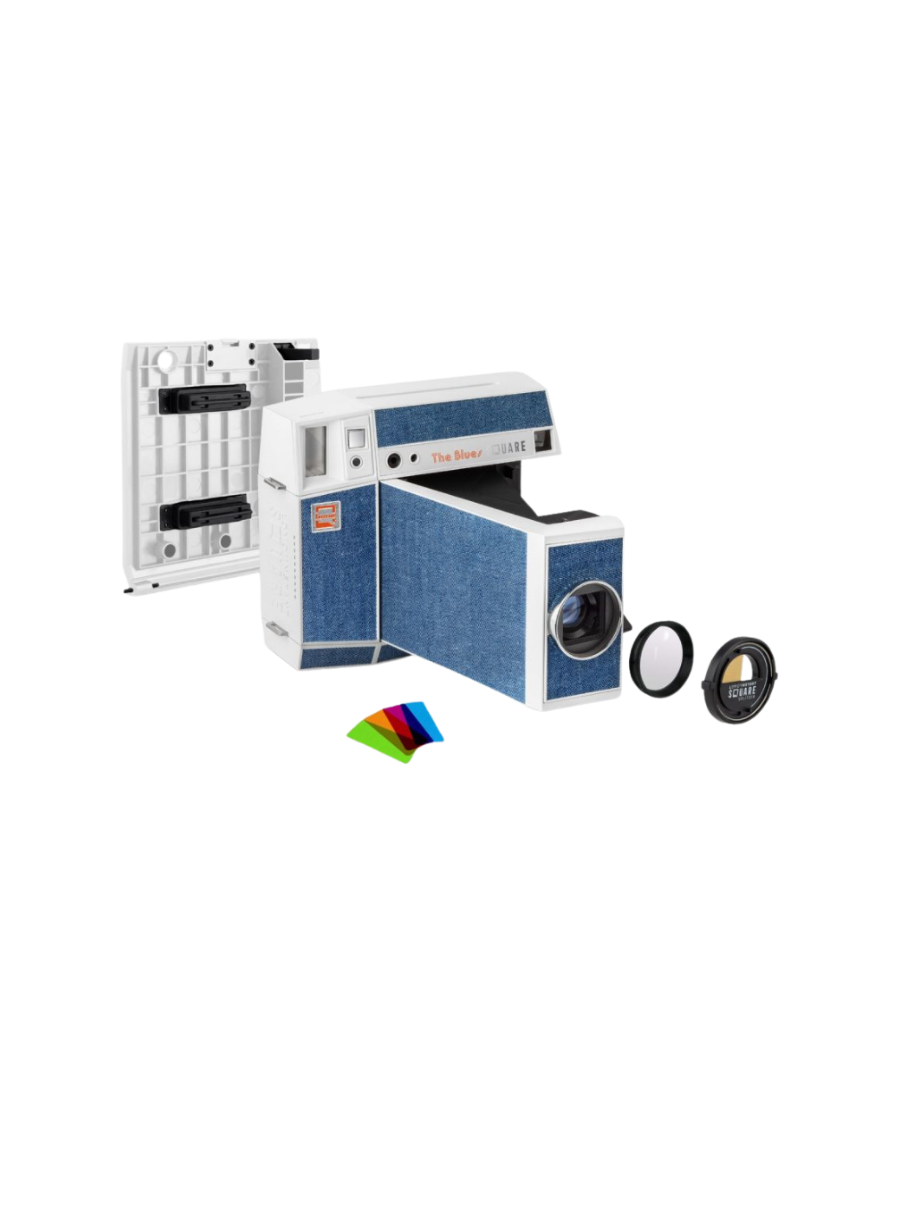 Lomo’Instant Square Glass Camera & Accessories The Blues Edition