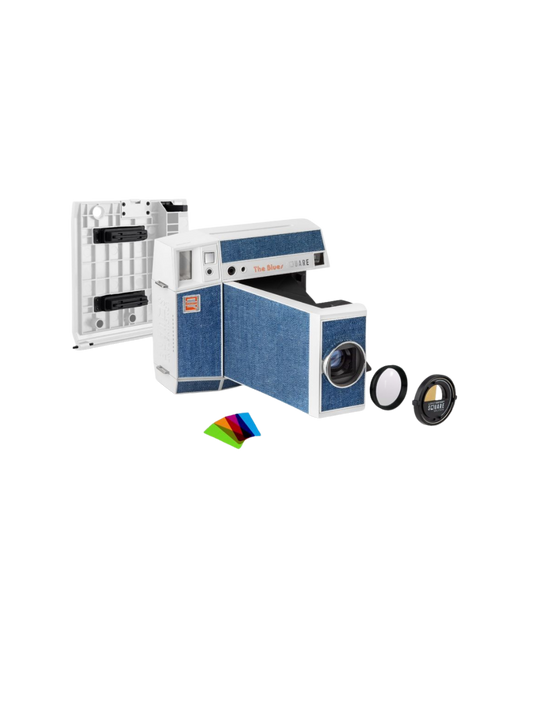 Lomo’Instant Square Glass Camera & Accessories The Blues Edition