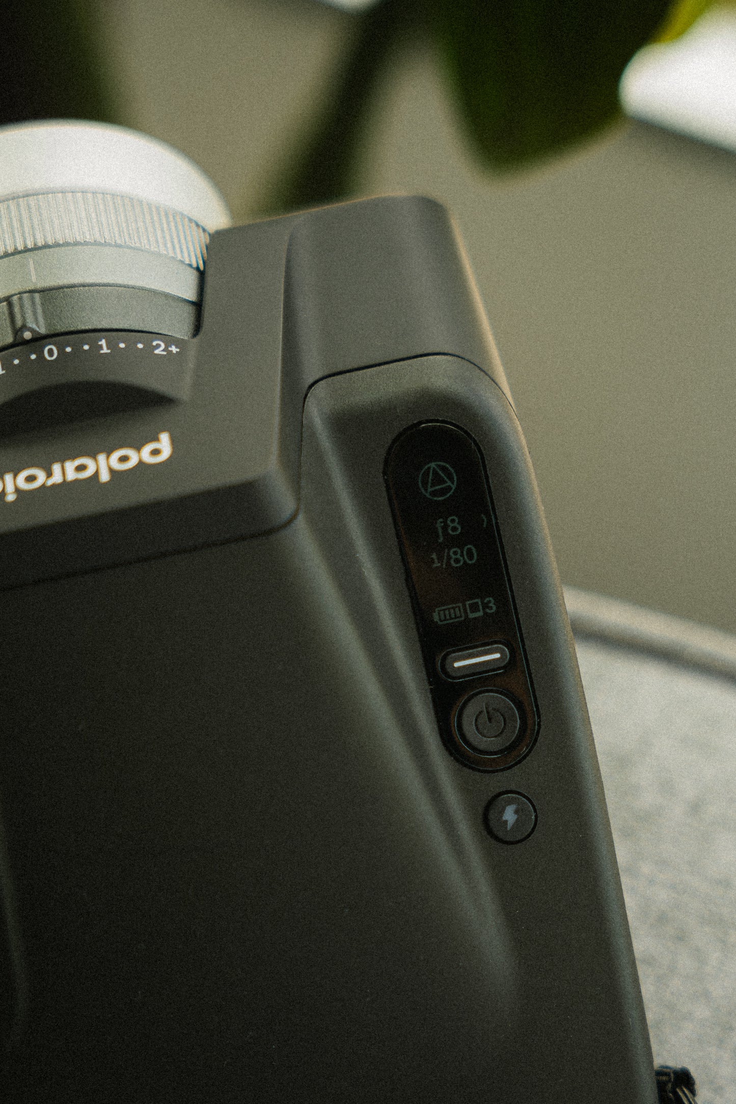 Polaroid I-2 Instant Camera — top view