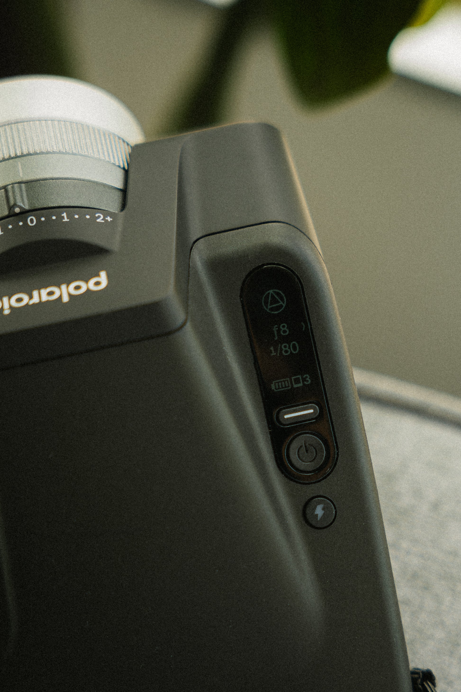 Polaroid I-2 Instant Camera — top view