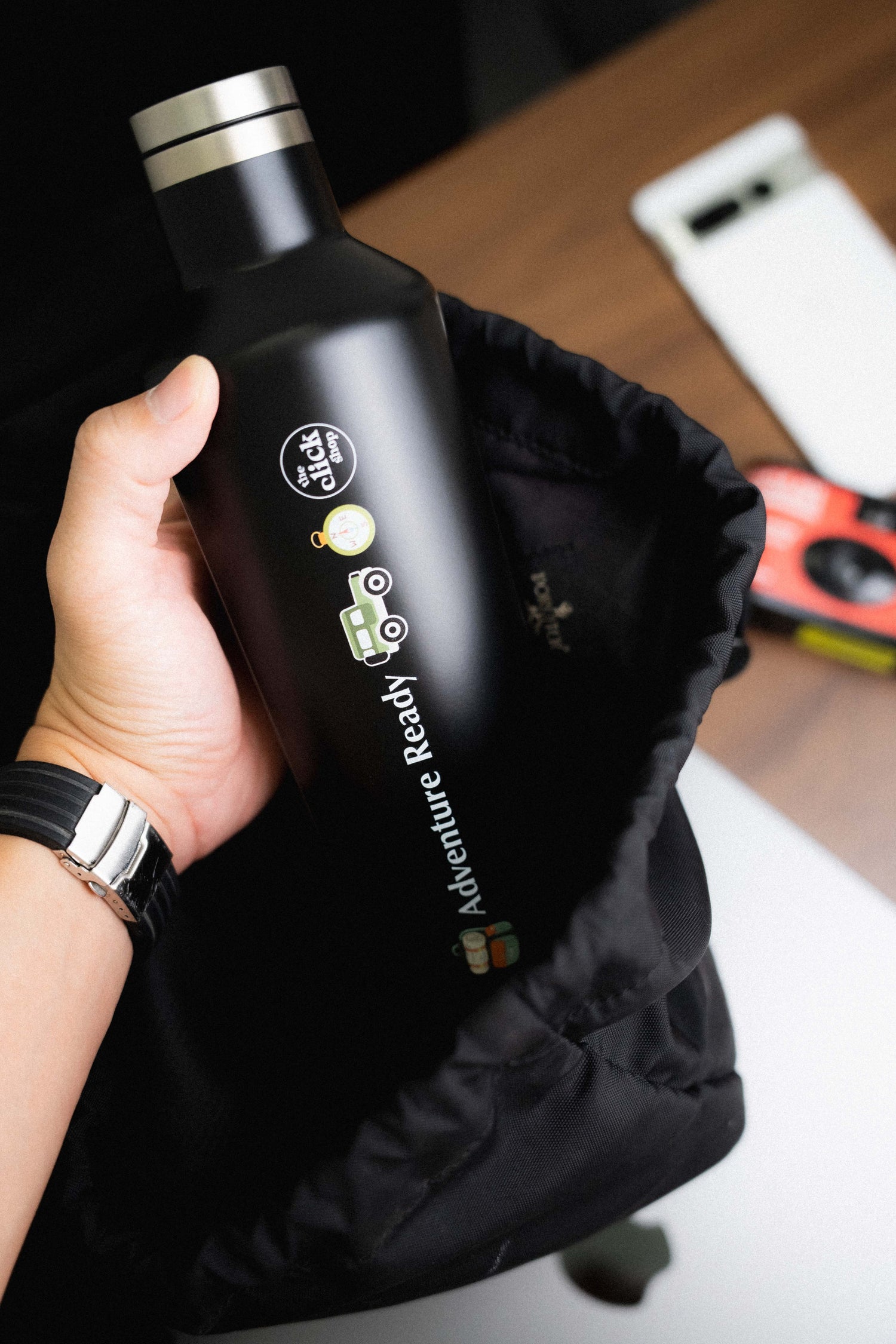 The Click Shop x Corkcicle — Adventure Ready Tumbler