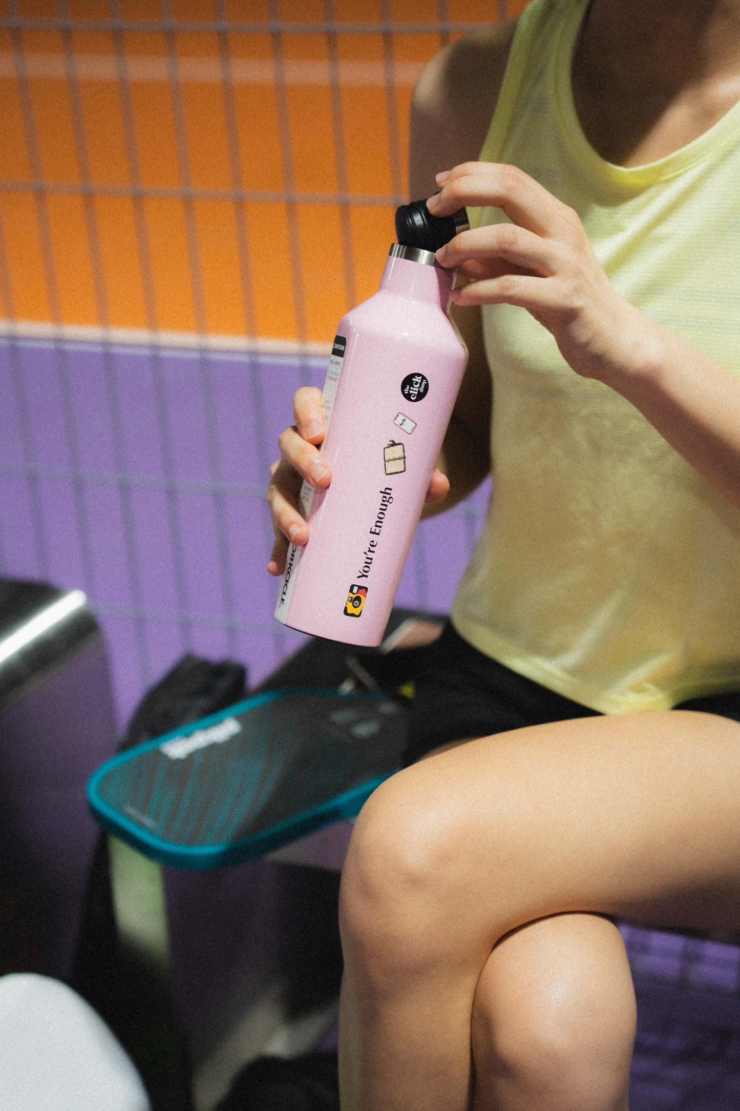 The Click Shop x Corkcicle — You're Enough Tumbler
