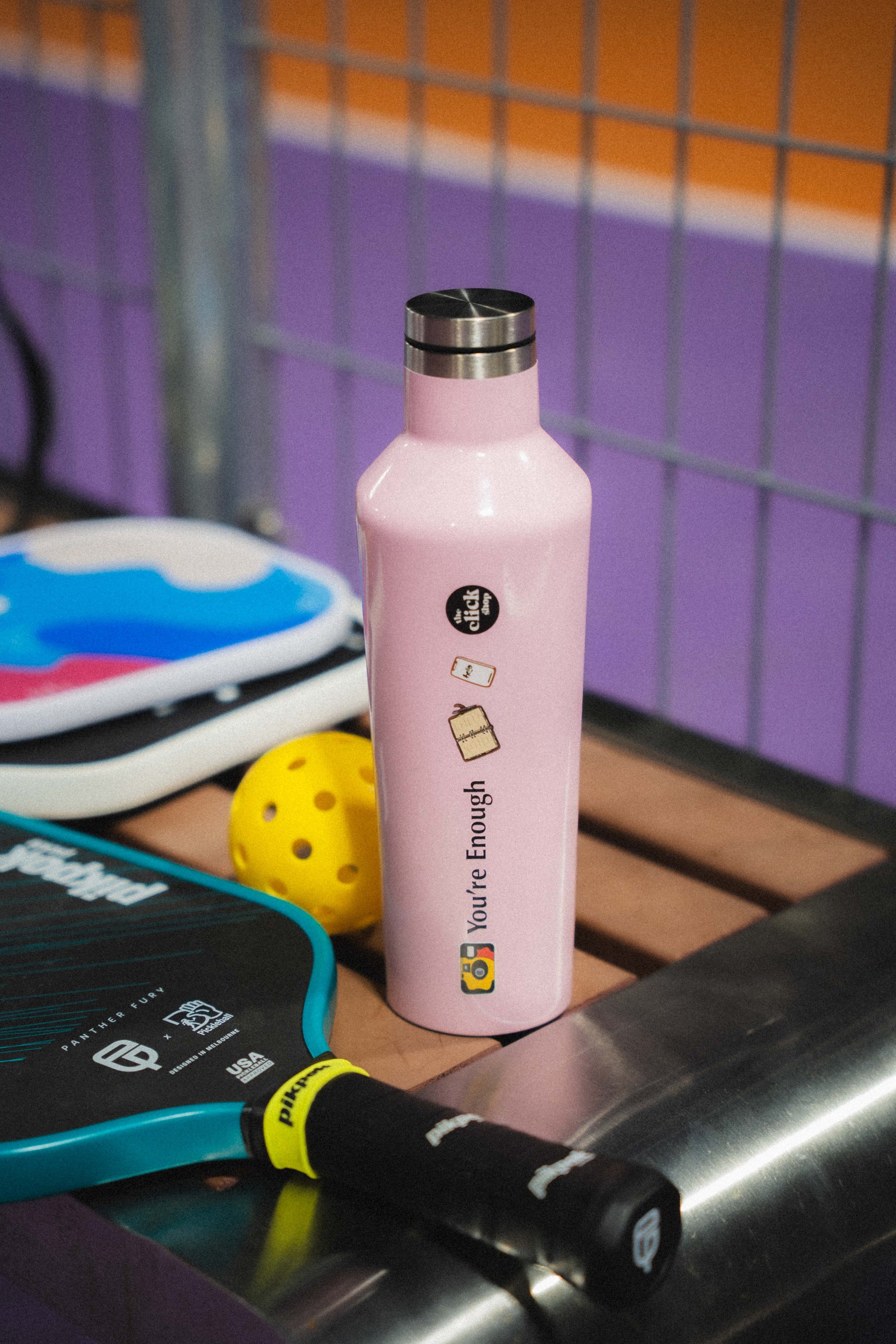 TCS x Corkcicle You're Enough Tumbler — detail