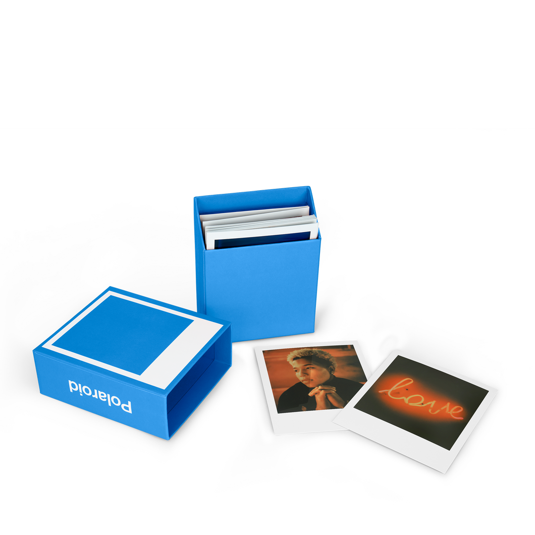 Polaroid Photo Box (Blue)