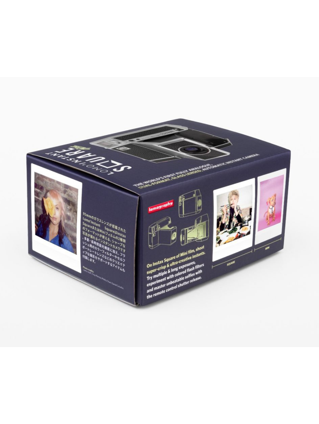 Lomo’Instant Square Glass Camera & Accessories New Black Edition