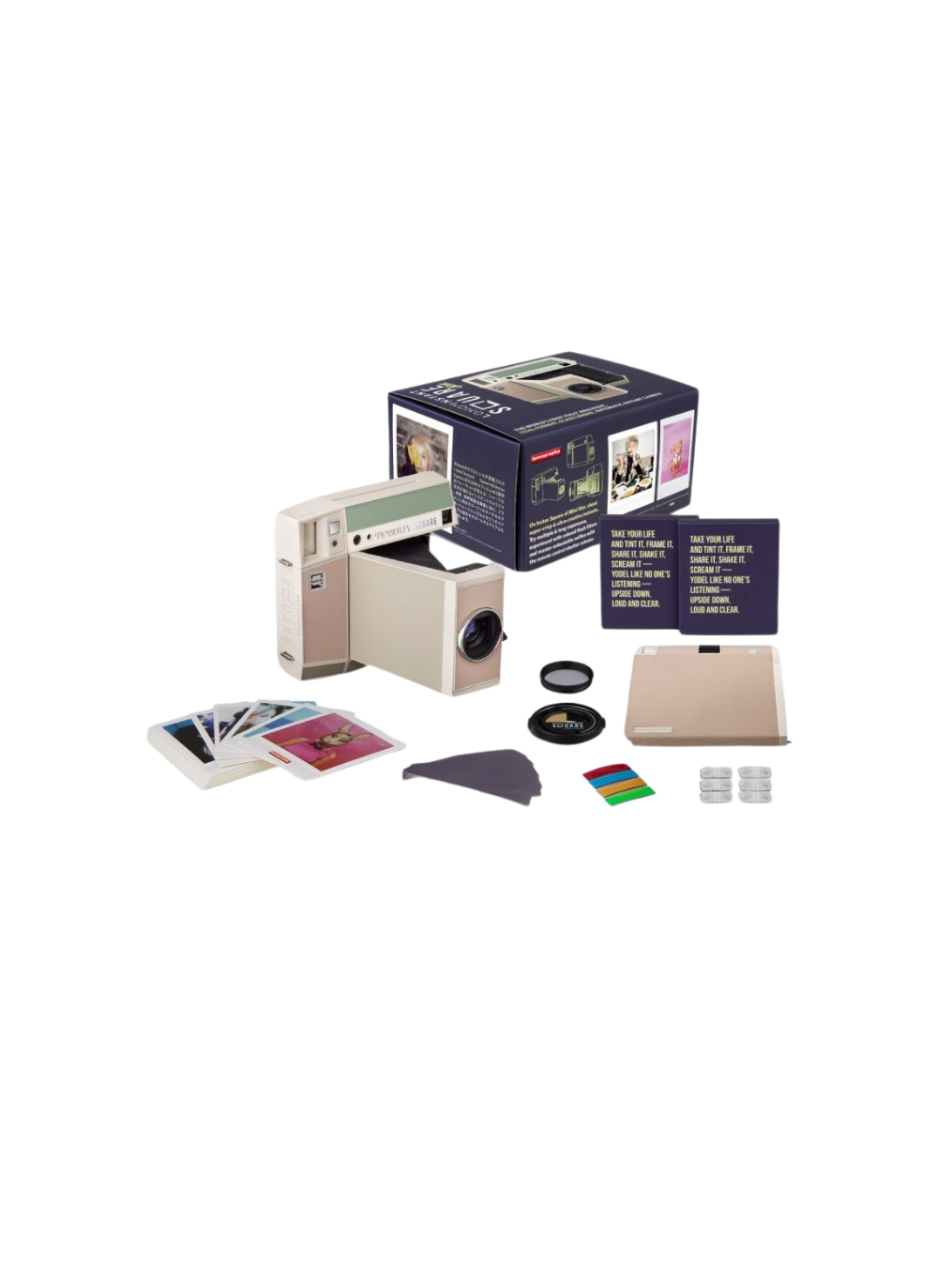 Lomo’Instant Square Glass Camera & Accessories Pemberley Edition
