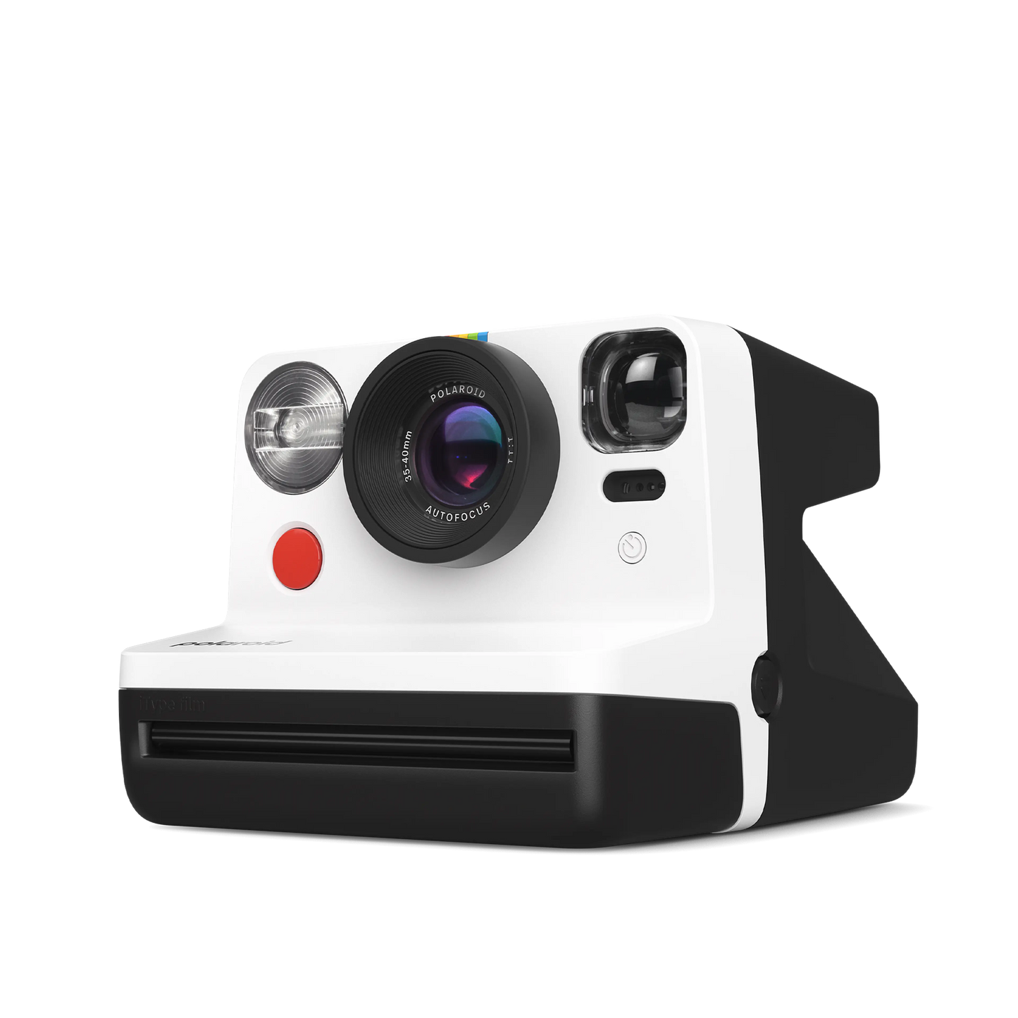 Polaroid Now Gen 2 i-Type Instant Camera — Black and White — front view