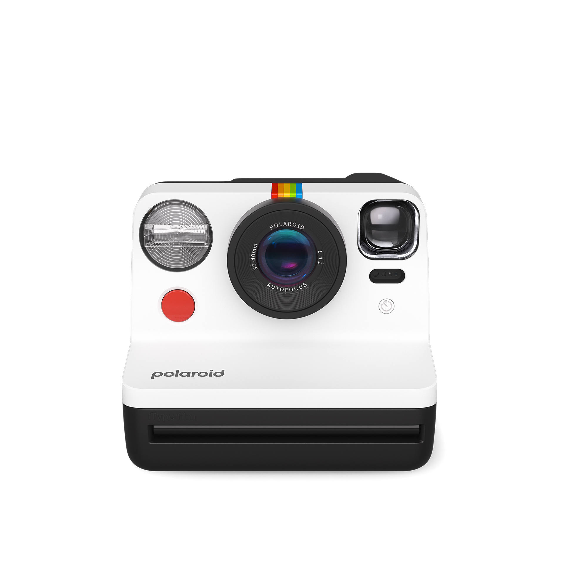 Polaroid Now Gen 2 i-Type Instant Camera — Black and White — back view