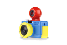 Load image into Gallery viewer, Lomography Fisheye Baby 110 Bauhaus Edition - quarter view