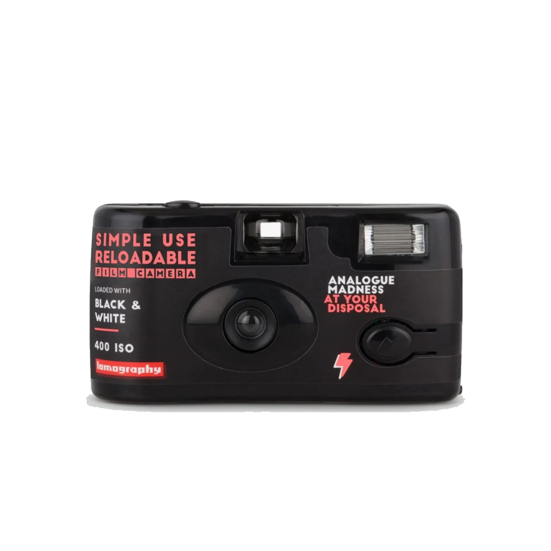 Lomography Simple Use Reusable Film Camera — B&W Negative 400