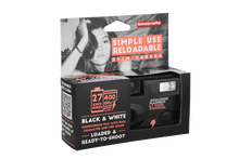 Load image into Gallery viewer, Lomography Simple Use Reusable Film Camera - B&amp;W Negative 400 (27 exposures)