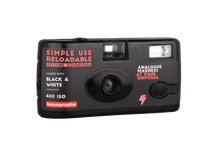 Load image into Gallery viewer, Lomography Simple Use Reusable Film Camera - B&amp;W Negative 400 (27 exposures)