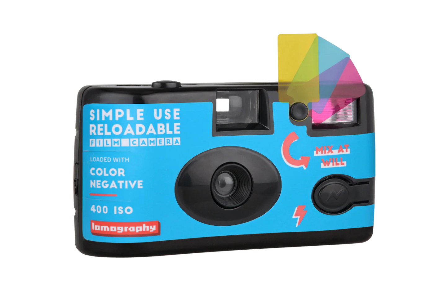 Lomography Simple Use Color 400 — side view