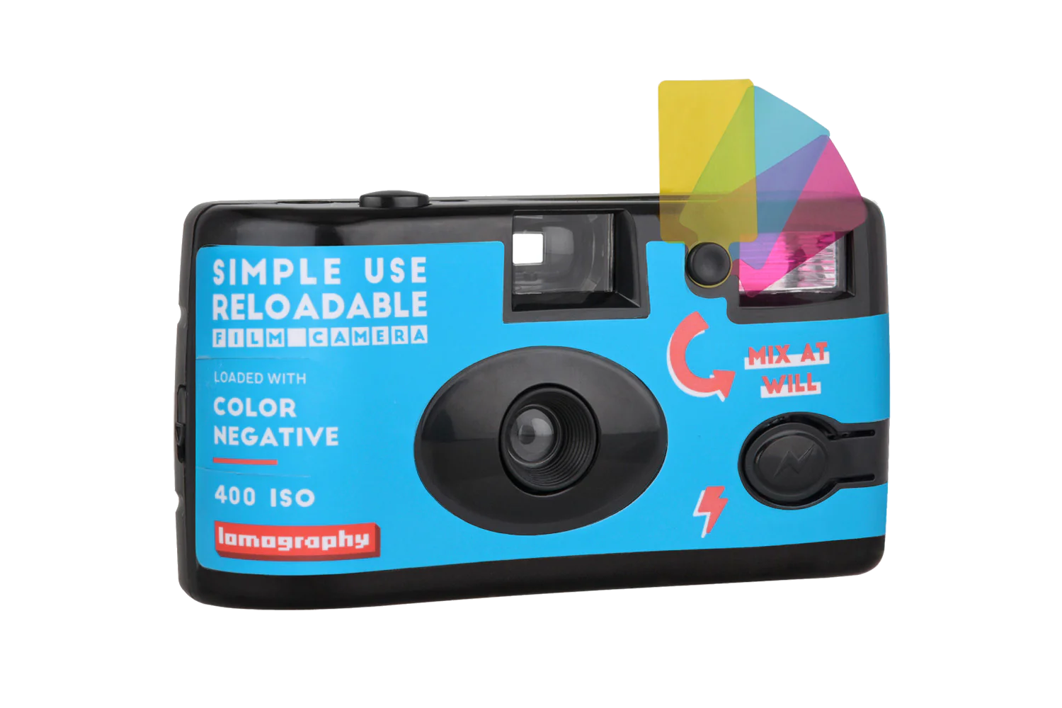Lomography Simple Use Color 400 — side view