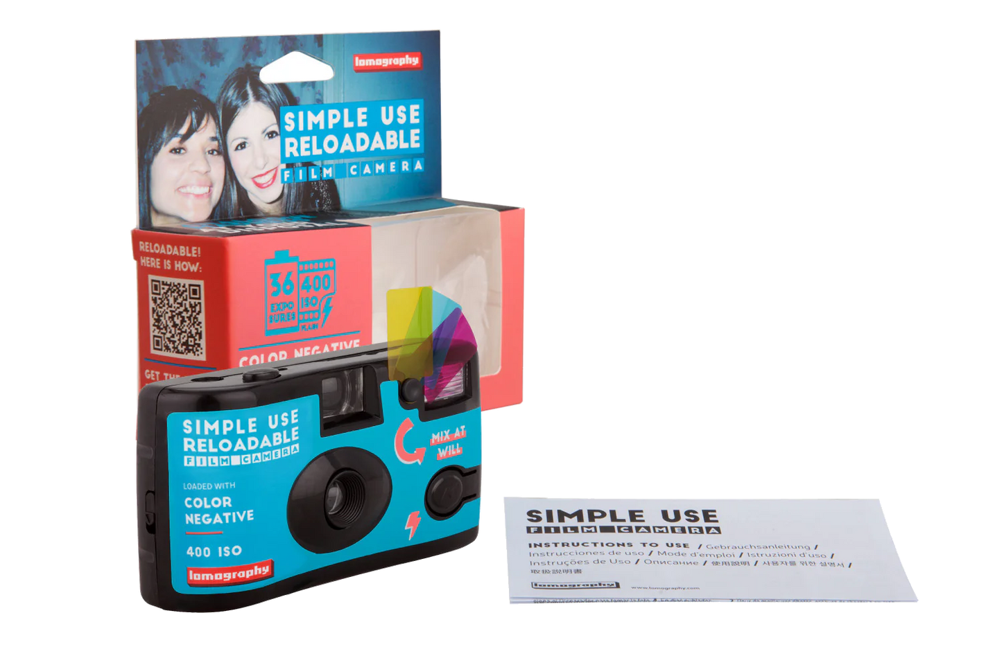 Lomography Simple Use Color 400 — packaging