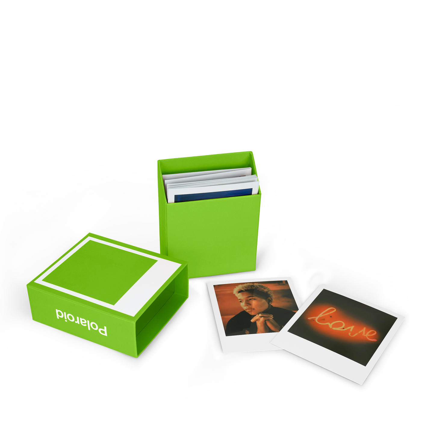 Polaroid Photo Box — side view