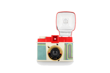 Load image into Gallery viewer, Diana F+ Camera &amp; Flash 10 Years Anniversary — front view, transparent background
