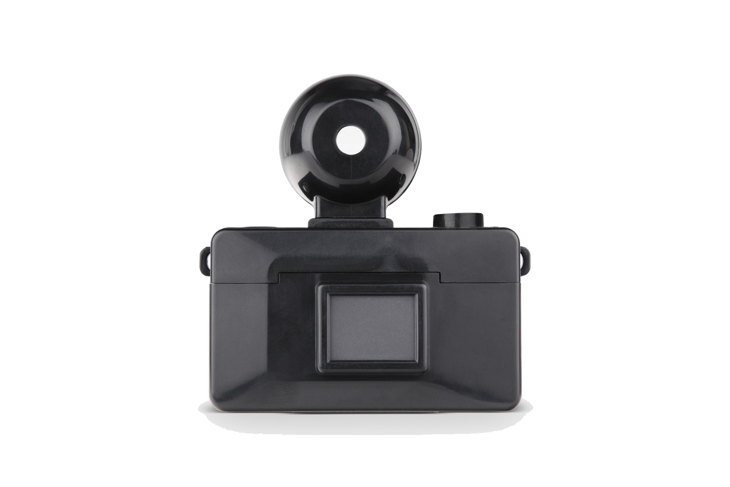 Lomography Fisheye Baby 110 Metal Black — side view