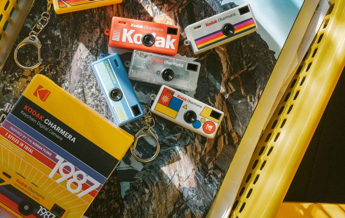 KODAK CHARMERA Keychain Camera — color variants