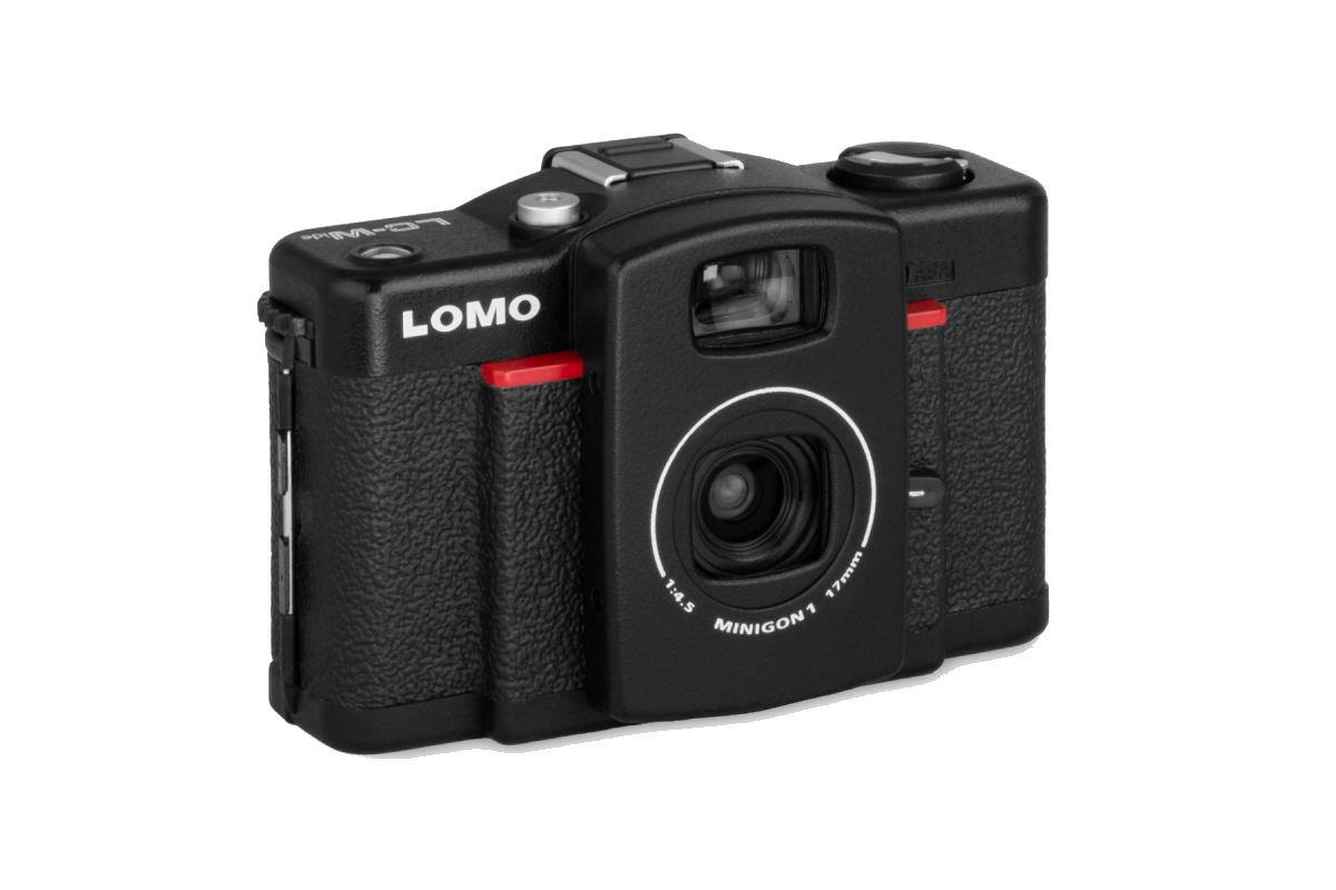 Lomo LC-Wide 35mm Film Camera — quarter left view