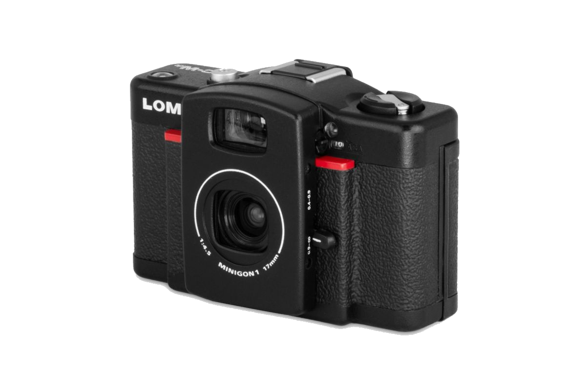 Lomo LC-Wide 35mm Film Camera — quarter right view