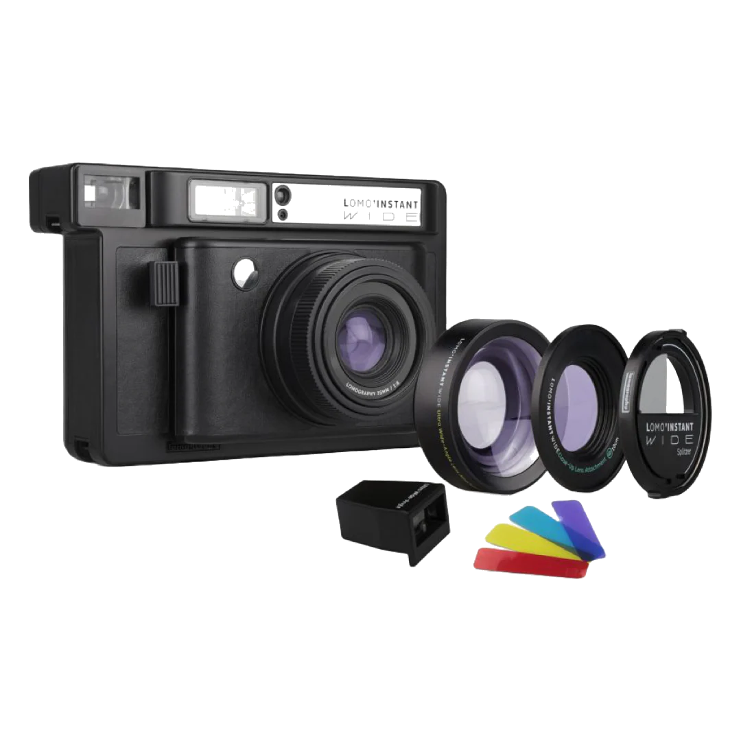 Lomo'Instant Wide Instant Film Camera — Black Edition