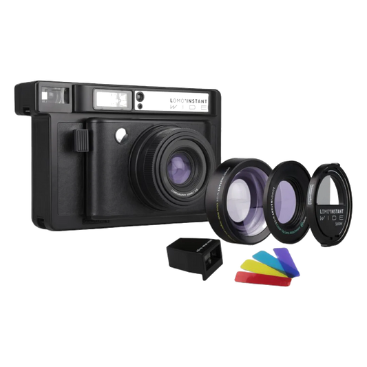 Lomo'Instant Wide Instant Film Camera — Black Edition
