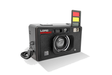 Load image into Gallery viewer, LomoApparat — quarter left view with filters, transparent background