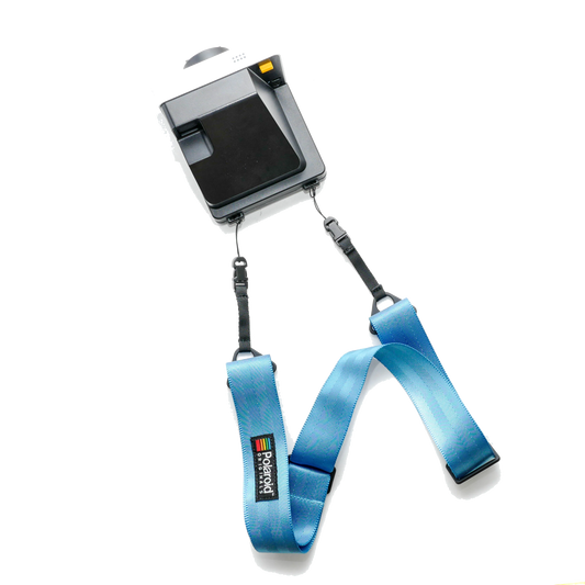 Polaroid Camera Strap Flat - Blue