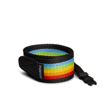 Load image into Gallery viewer, Polaroid Camera Strap Flat - Rainbow Black