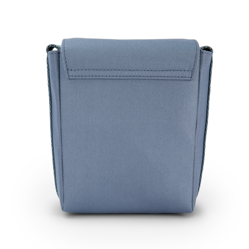 Polaroid Now Camera Bag — Blue & Gray — detail