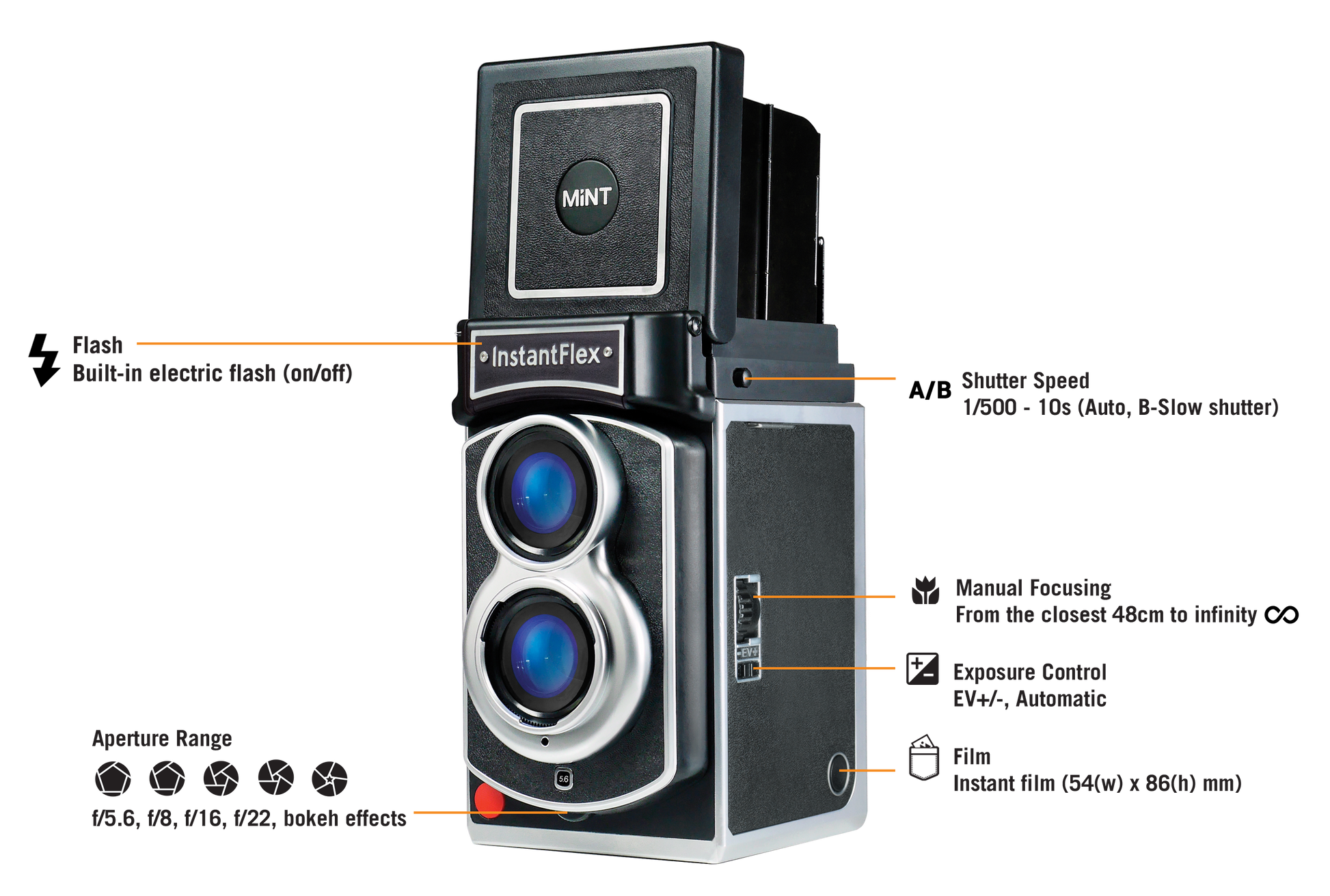 MiNT InstantFlex TL70 2.0 — front view
